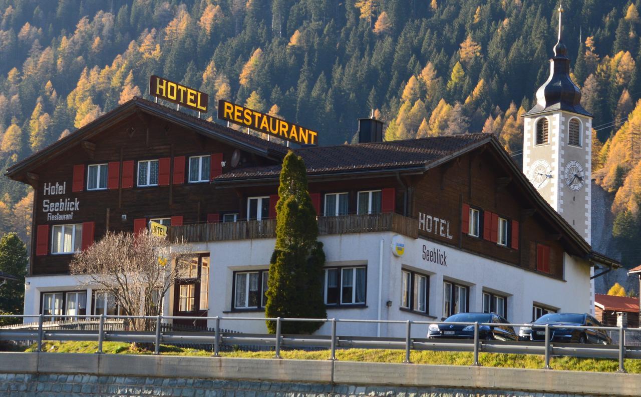 Hotel Seeblick Sufers Exterior foto