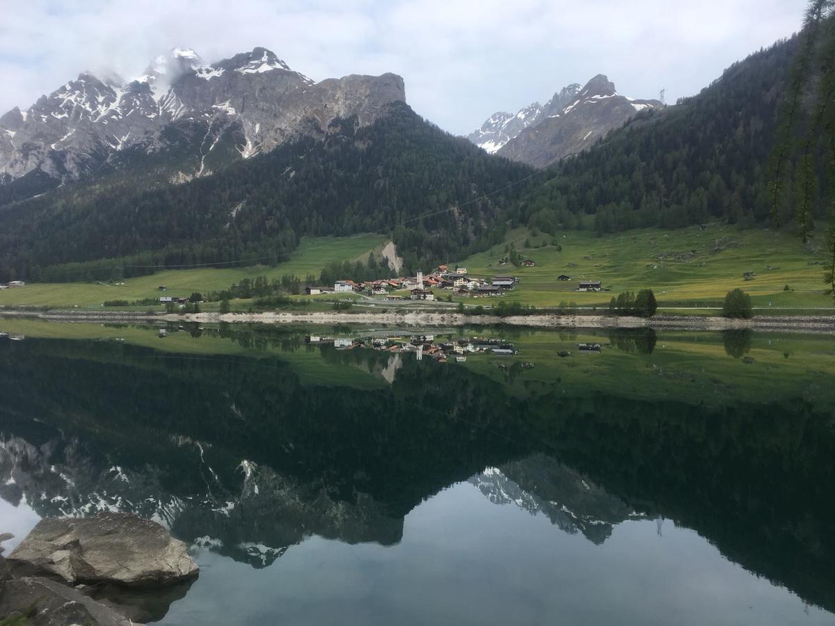 Hotel Seeblick Sufers Exterior foto